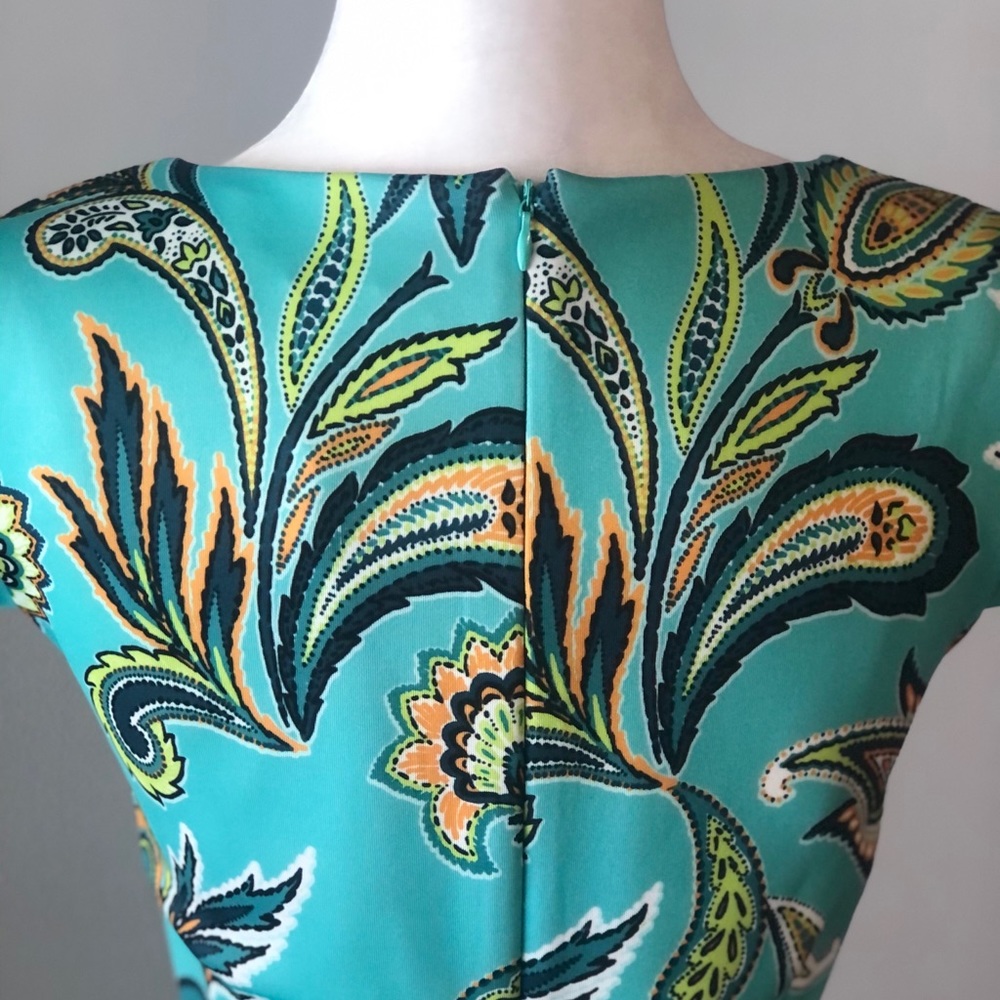 NWT Alexia Admor Cap Sleeve Scuba Dress - Picture 6 of 9